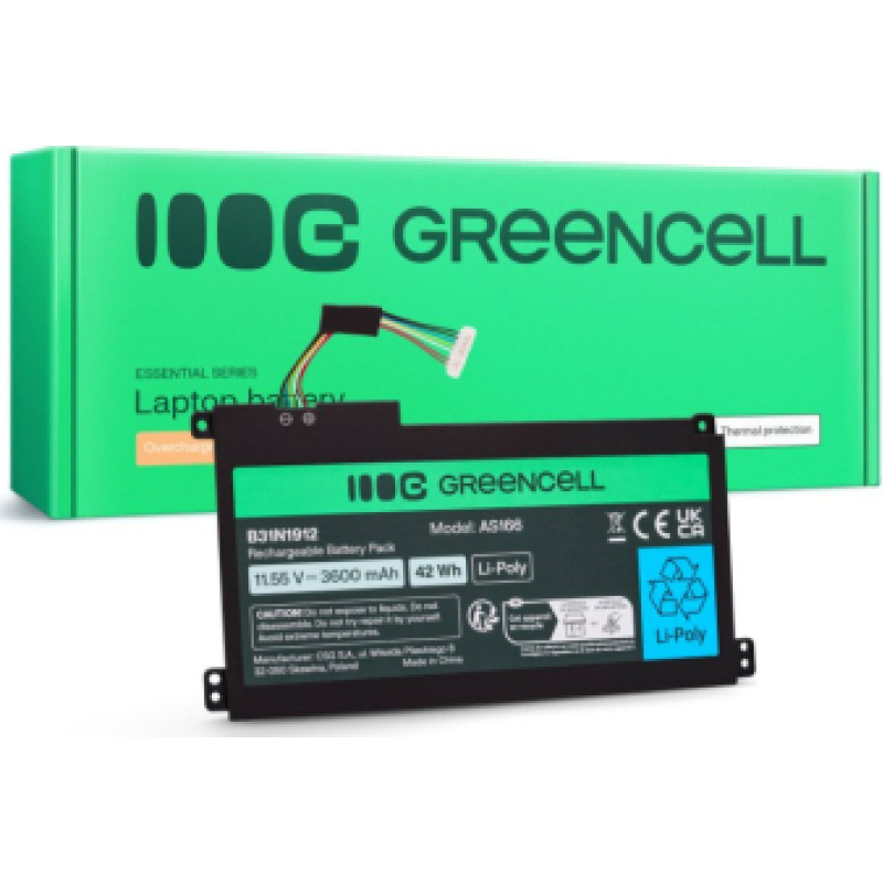 Akumulators Green Cell AS166 for Asus VivoBook 14 C31N1912