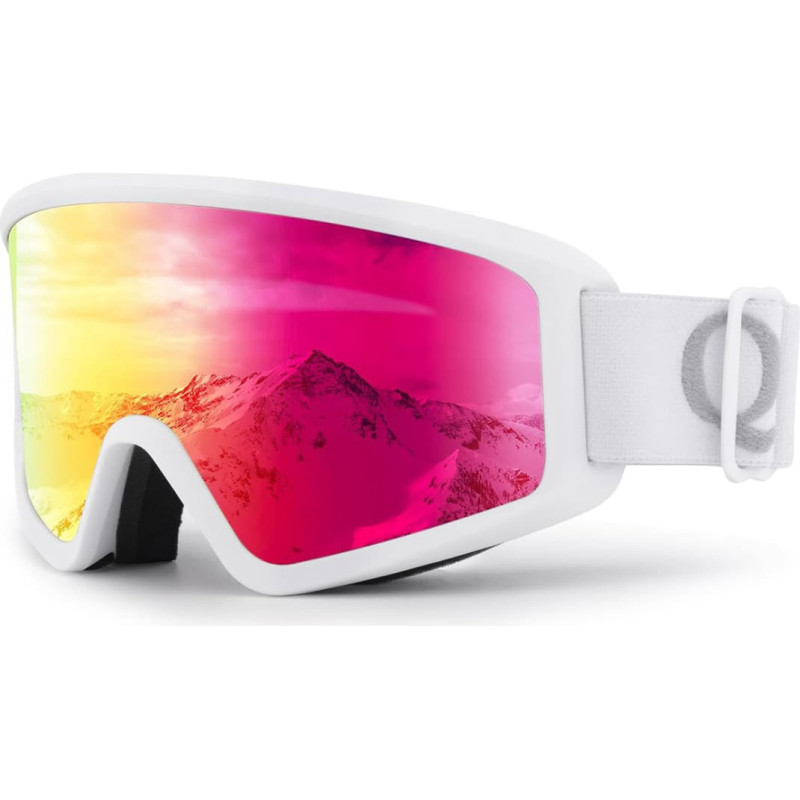 Qunature Slēpo&scaron;anas brilles pieaugu&scaron;ajiem ar UV400 aizsardzību pret aizsvī&scaron;anu - baltas