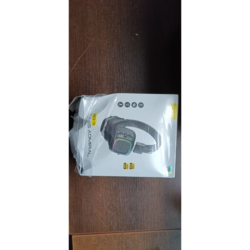 Blavec Over-ear Bluetooth Headphones BO-11 Bass Admiral (BO11-B) black (damaged packaging)