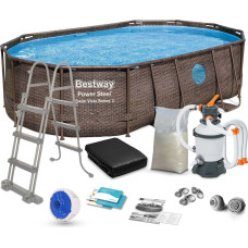 Bestway Dārza baseina rāmis 488 x 305 x 107 cm 12 collas 1 56946