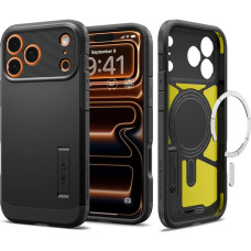 Spigen iPhone 17 Pro Max MagSafe izturīgais bruņu T-veida vāciņ&scaron; &mdash; melns