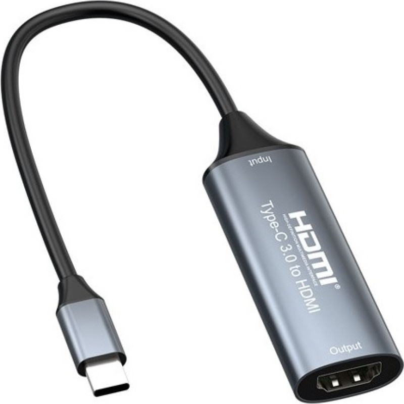 Extradigital Adapteris USB Type-C - HDMI, 1080p