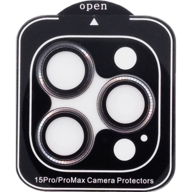 Extradigital Objektīva aizsargs APPLE 15 Pro / 15 Pro Max (melns)