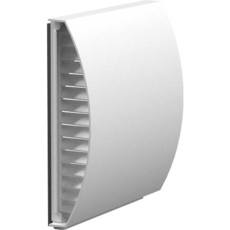 Hismart Izliekts lietus aizsargs vienvietīgai enerģijas atgū&scaron;anas ventilatoram, plastmasa