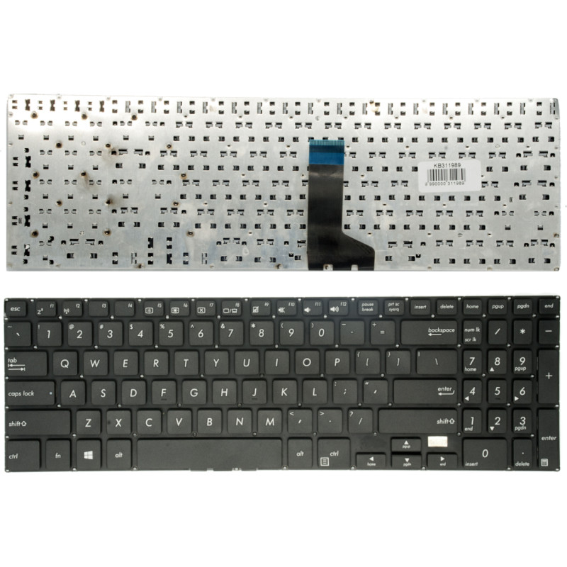Asus tastatūra: E500, E500C, E500CA, P500, P500C, P500CA