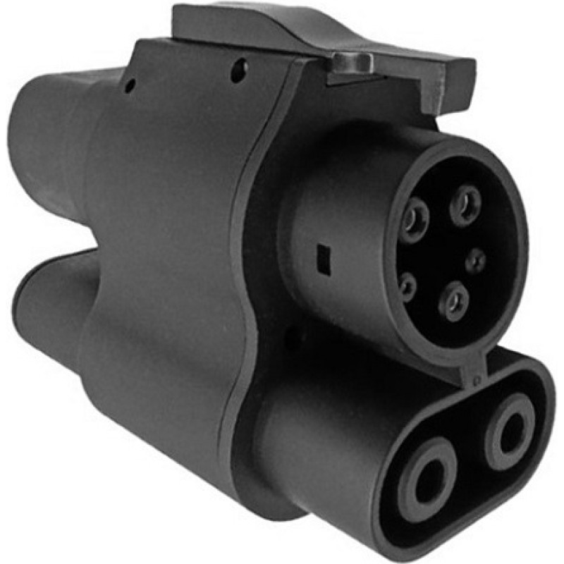 Hismart Elektroautomobiļu uzlādes adapteris CCS2 - CCS1 (līdzstrāva/maiņstrāva)