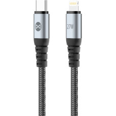 Forever Braix cable USB-C - Lightning 1,0 m 27W black
