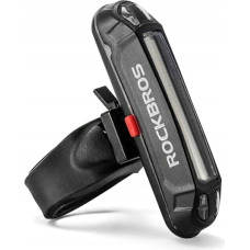 Rockbros Velosipēda aizmugurējais lukturis zem sēdekļa, sarkans, ūdensizturīgs, USB-A