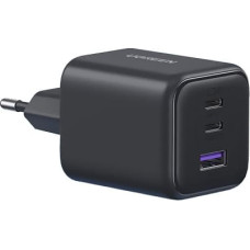 Ugreen USB-C USB-A GaN X527 45W sienas lādētājs - melns