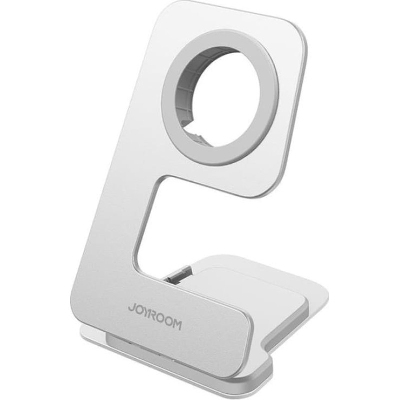 Joyroom Induktīvā uzlādes ierīce Apple Watch JR-W18 viedpulksteņiem - sudrabkrāsas