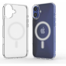 Hurtel iPhone 16 Plus caurspīdīgs vāciņ&scaron; ar MagSafe aizmugurējo vāciņu &mdash; caurspīdīgs