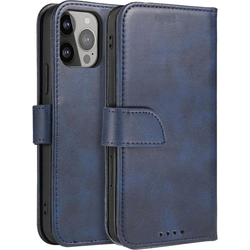 Hurtel Samsung Galaxy S25 magnētiskais maciņ&scaron; - zils