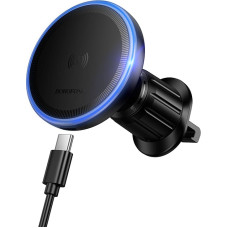 Borofone Car holder BH224 Flash magnetic with induction charging to air vent black