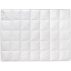 Visu sezonu dūnu sega 70% 135x200 Basic+ balta 1100g