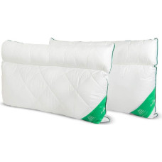 Anatomisks spilvens 50x60 2 kameru ar rullīti kokvilna 600g balts