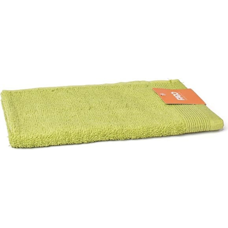 Ūdens dvielis 30x50 ābolu zaļais frotē 500 g/m2