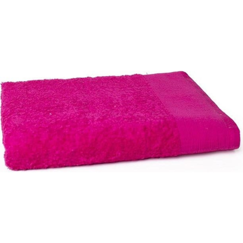 Ūdens dvielis 70x140 rozā frotē 500 g/m2