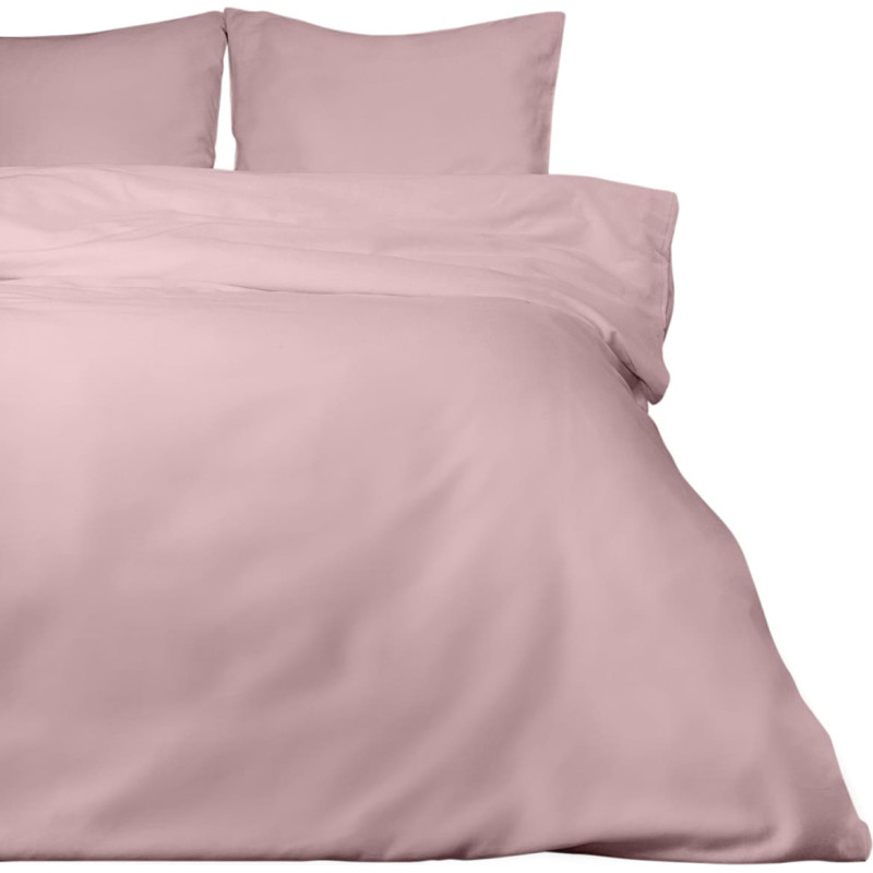 Satīna gultasveļa 180x200 pūderrozā 006 plain