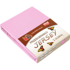 Džersijai pieguļošs palags 80x200 gaiši rozā 018 biezs 150g/m2