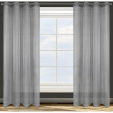 Adel tērauda aizkars 140x250 ar starplikām, izgatavots no viegla auduma