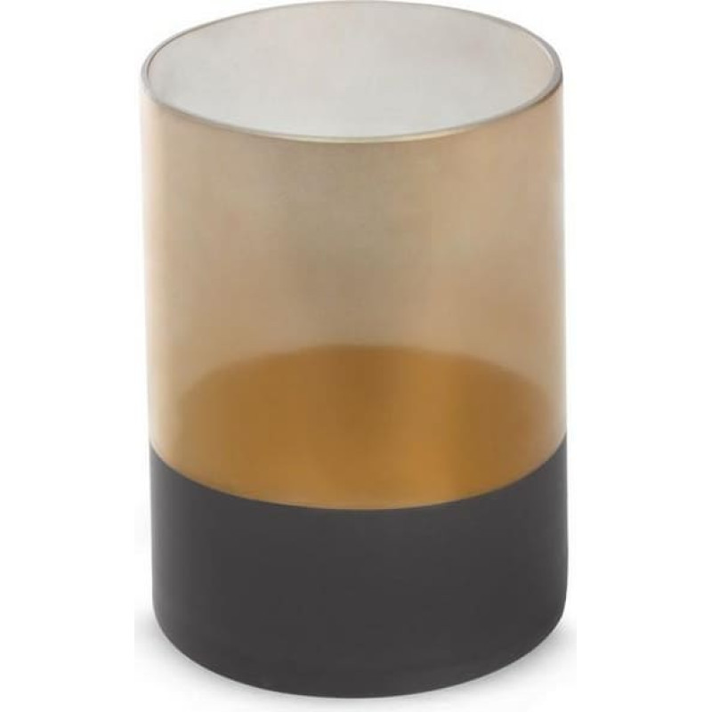 Svečturis 15x20 Alisma 4 brūns zelts no mākslas stikla