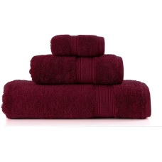 Ēģiptes kokvilnas dvielis 30x50 bordo 600 g/m2 Ēģiptes kokvilnas frotē