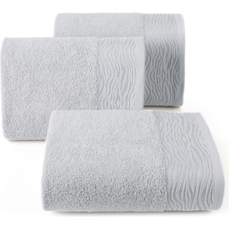 Daphne dvielis 50x90 sudraba frotē 500 g/m2