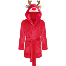 Bērnu peldmētelis Reindeer 130 L sarkans