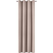 Aizkars 135x250 Logan pūderrozā, gatavs uz starplikām