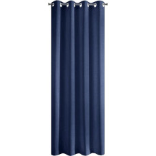 Gatavs aizkars rita 140x250 cm tumši zils