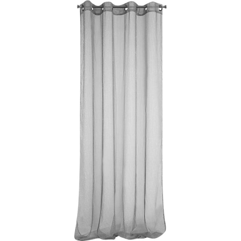 Sakali gatavs aizkars 140x250 cm pelēks