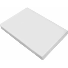 Kokvilnas palags 220x210 balts bez elastīgas Bielbaw