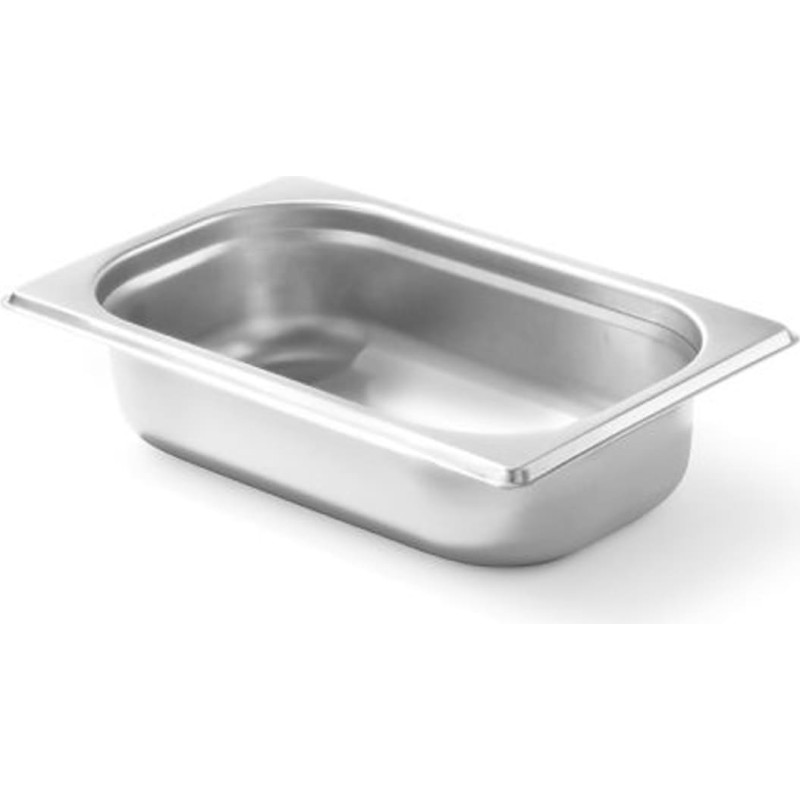 Hendi GN 1/4 konteiners, augstums 65 mm, izgatavots no nerūsējo&scaron;ā tērauda - 800522