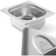 Hendi Kitchen Line GN 1/6 tērauda konteiners, augstums 65 mm - 806623
