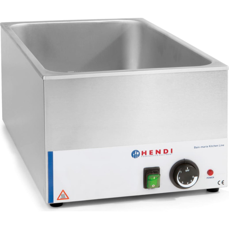 Hendi Regulējama elektriskā ūdens tvertne marie priekš GN1/1 150mm - 238905