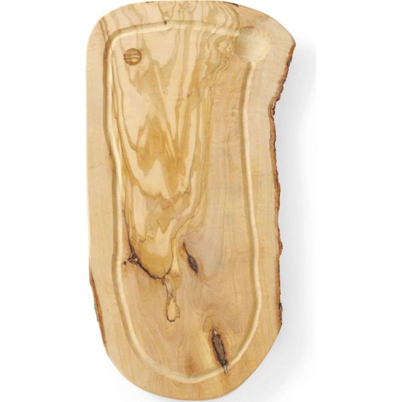 Hendi Servēšanas dēlis no olīvkoka ar rievu 400 x 250 x 18 mm - 505212