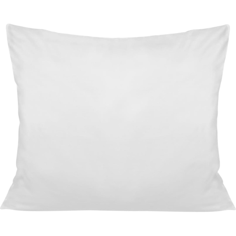 Satīna spilvendrāna 70x80 balta 603 vienkrāsaina
