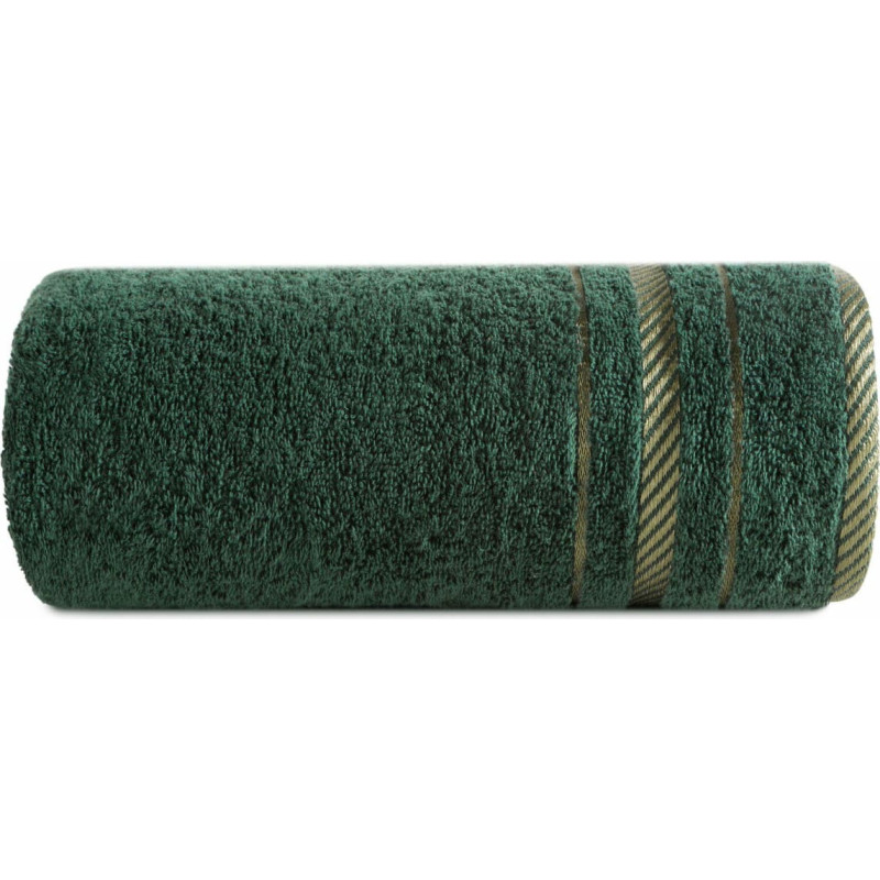 Koral dvielis 70x140 tumši zaļš frotē 480g/m2