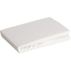 Džersijai pieguļošs palags 180x200 krēms augstajam matracim 30 cm 140 g/m2 Eurocurtains