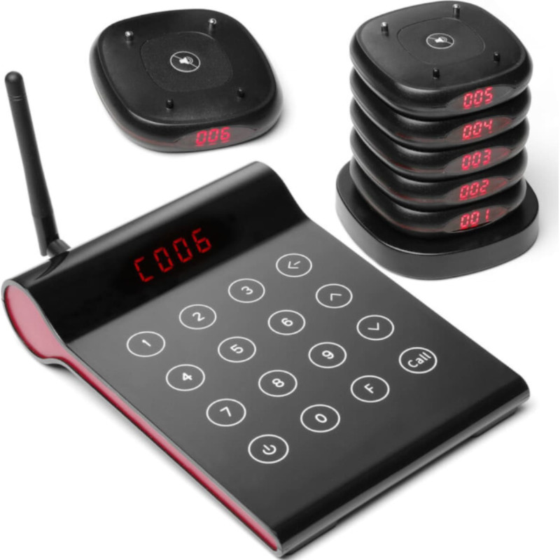 Hendi Restorāna bezvadu peidžeru sistēma ar 10 peidžeriem - 201633