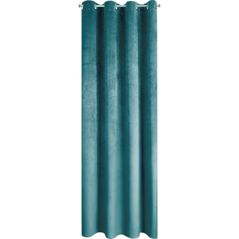 Aizkars 140x250 tirkīza samts, gatavs ar starplikām Pierre Cardin 1