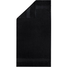 Peru dvielis 100x150 melns samts 500g/m2