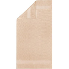 Peru dvielis 50x90 bēšs velūrs 500g/m2
