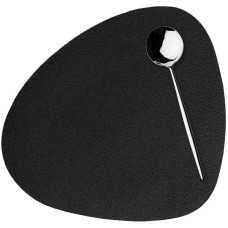 Galda paklājiņš 11x13 Skinny melns krūzei