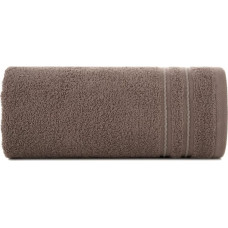 Emina dvielis 70x140 brūns, dekorēts ar sašūtu apmali 500 g/m2