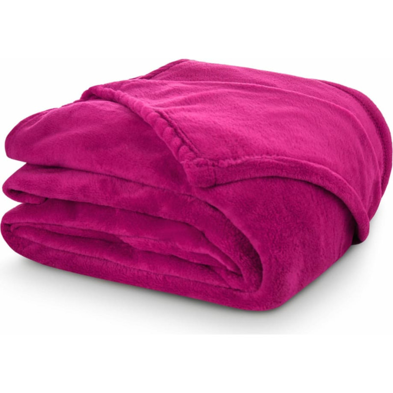 Mikrošķiedras sega 150x200 Coral fuksija 0770 C23