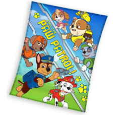 Mikrošķiedras sega 110x140 Paw Patrol team zila 4258 C23