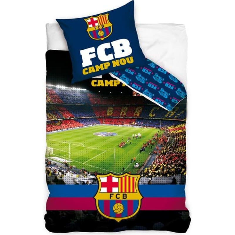 FC Barcelona gultas veļa 140x200 C FCB Camp Nou 9376
