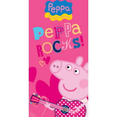 Peppa Pig dvielis 70x140 C Peppa Rocks 4100