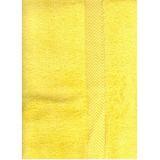Nefretete Pūkains dvielis 90x160 citrons 506MI Zero Twist 700g biezs